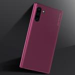 For Galaxy Note10+ X-level Guardian Series Ultra-thin All-inclusive Shockproof TPU Case(Wine Red)