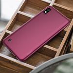 For Galaxy A10 X-level Guardian Series Ultra-thin All-inclusive Shockproof TPU Case(Wine Red)
