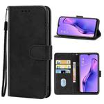 Leather Phone Case For OPPO A8(Black)