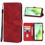 Leather Phone Case For OPPO A31(Red)