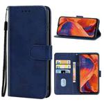 Leather Phone Case For OPPO A73(Blue)