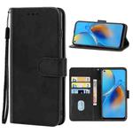 Leather Phone Case For OPPO A74(Black)