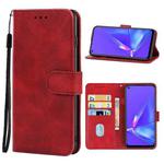 Leather Phone Case For OPPO A92(Red)
