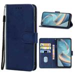 Leather Phone Case For OPPO A92s(Blue)