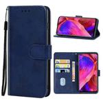 Leather Phone Case For OPPO A93 5G(Blue)