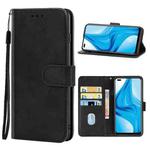 Leather Phone Case For OPPO F17 Pro(Black)