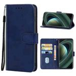 Leather Phone Case For Xiaomi Mi 10 Ultra(Blue)