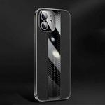 Racing Car Design Leather Electroplating Process Anti-fingerprint Protective Phone Case For iPhone 11(Black)