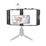 BOYA BY-VG300 Handheld Foldable Smart Phone Video Stabilizer Stand(Black Red)