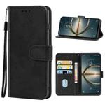 For TCL 30 V 5G T781S Leather Phone Case(Black)