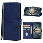 For TCL 30 V 5G T781S Leather Phone Case(Blue)