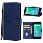 For Unimax UMX U696CL Leather Phone Case(Blue)