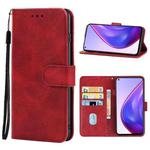 For Xiaomi Mi 10T Pro/Mi 10T 5G/Redmi K30s/K30s Ultra Leather Phone Case(Red)