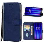 For OnePlus Nord CE 2 5G Leather Phone Case(Blue)