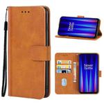 For OnePlus Nord CE 2 5G Leather Phone Case(Brown)