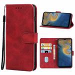 For ZTE Blade A72 4G / V40 Vita Leather Phone Case(Red)