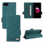 For iPhone SE 2022 / SE 2020 / 8 / 7 Magnetic Clasp Leather Phone Case(Green)