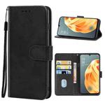 Leather Phone Case For OPPO F15(Black)