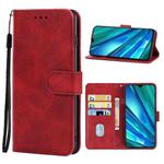 Leather Phone Case For OPPO Realme Q / Realme 5 Pro(Red)