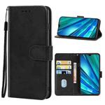 Leather Phone Case For OPPO Realme Q(Black)