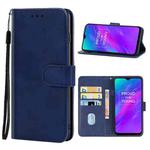 Leather Phone Case For OPPO Realme 3(Blue)