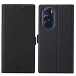 For Motorola Moto Edge X30 ViLi K Series Magnetic Buckle Leather Phone Case(Black)