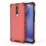For Xiaomi Redmi K30 Shockproof Honeycomb PC + TPU Protective Case(Red)