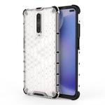 For Xiaomi Redmi K30 Shockproof Honeycomb PC + TPU Protective Case(White)