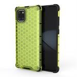 For Galaxy Note 10 Lite Shockproof Honeycomb PC + TPU Protective Case(Green)