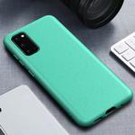 For Galaxy S20 Matted Texture Wheat Straw Protective Case(Green)