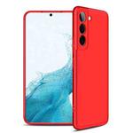 For Samsung Galaxy S22+ 5G GKK Three Stage Splicing PC Phone Case(Red)