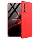 For vivo V23 5G GKK Three Stage Splicing PC Phone Case(Red)