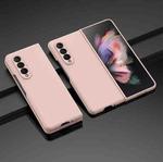 For Samsung Galaxy Z Fold3 5G Oil-sprayed PC Phone Case(Pink)
