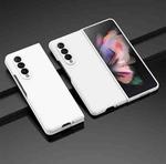 For Samsung Galaxy Z Fold3 5G Oil-sprayed PC Phone Case(White)