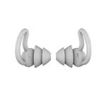 iMeBoBo A1 Shark Fin Version Nano Silicone Sleeping Noise Reduction Earplugs, Style:Two Layer(Grey)