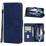 Leather Phone Case For Xiaomi Redmi K50(Blue)