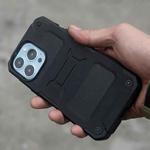 For iPhone 13 Pro FATBEAR Armor Shockproof Cooling Case (Black)