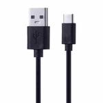 USB to USB-C / Type-C Copper Core Charging Cable, Cable Length:30cm(Black)
