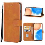 For Honor X8 4G/Tiffany-L026/Tiffany-L036 Leather Phone Case(Brown)