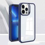 Charming Pupil II Transparent PC + TPU Phone Case For iPhone 12 Pro(Blue)