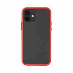 Skin Feel PC + TPU Phone Case For iPhone 13 mini(Red)