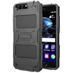 For Huawei P10 Plus FATBEAR Armor Shockproof Cooling Phone Case(Black)