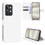 For OPPO Realme GT2 Pro Diamond Texture Leather Phone Case(White)