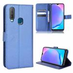 For vivo Y17 / Y15 / Y12 / Y3 / U10 Diamond Texture Leather Phone Case(Blue)