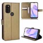 For Blackview A70 2021 Diamond Texture Leather Phone Case(Brown)