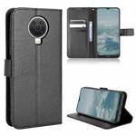 For Nokia G10 / G20 / 6.3 Diamond Texture Leather Phone Case(Black)