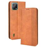 For Blackview A55 Magnetic Buckle Retro Crazy Horse Leather Phone Case(Brown)