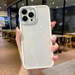PC + TPU Shockproof Protective Phone Case For iPhone 11(White)