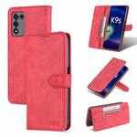 For OPPO K9s / Realme Q3s AZNS Dream II Skin Feel Horizontal Flip Leather Case(Red)