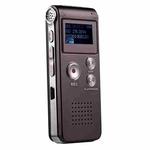 SK-012 4GB USB Dictaphone Digital Audio Voice Recorder with WAV MP3 Player VAR Function(Purple)